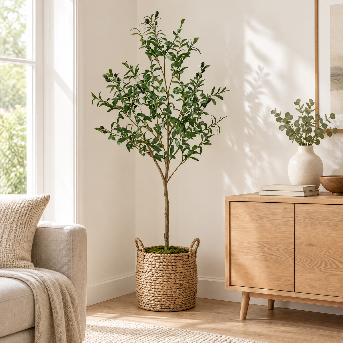 Olive Tree Olívia – Faux olive tree, 120 to 150 cm