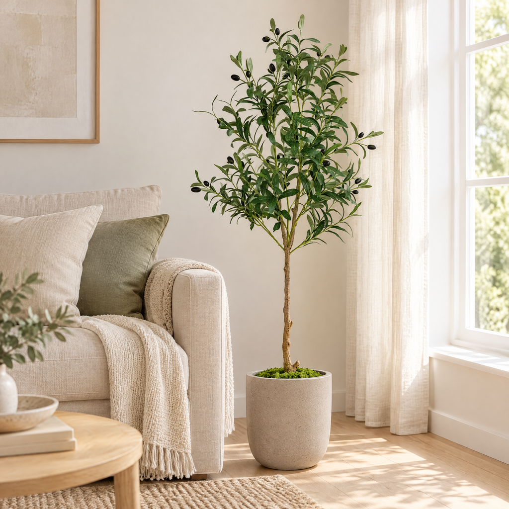 Olive Tree Olívia – Faux olive tree, 120 to 150 cm