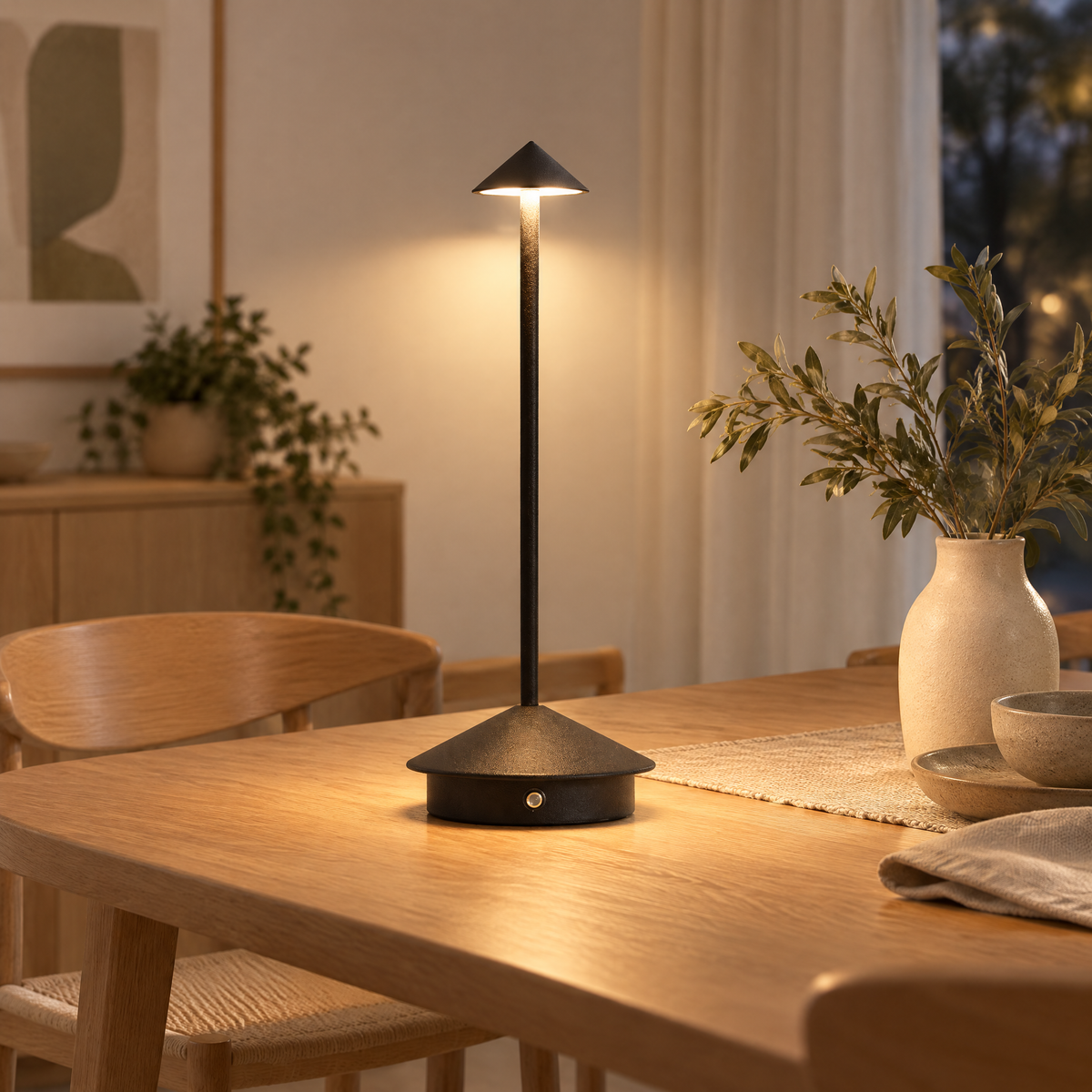 Cordless Lamp Bianka – Warm light anywhere, no cable