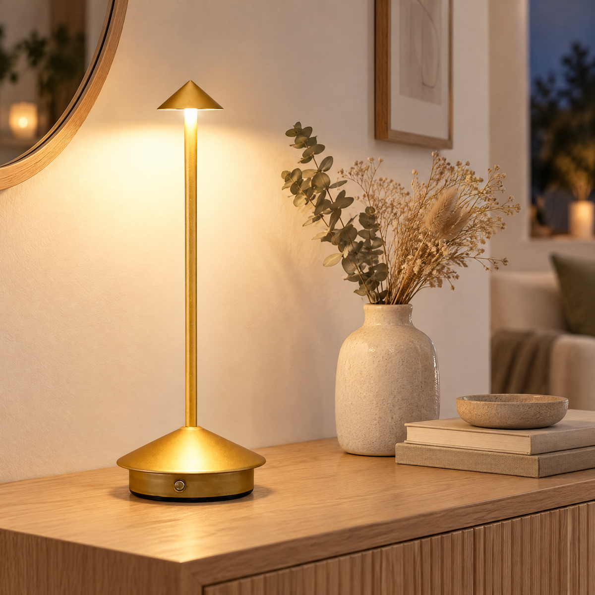 Cordless Lamp Bianka – Warm light anywhere, no cable