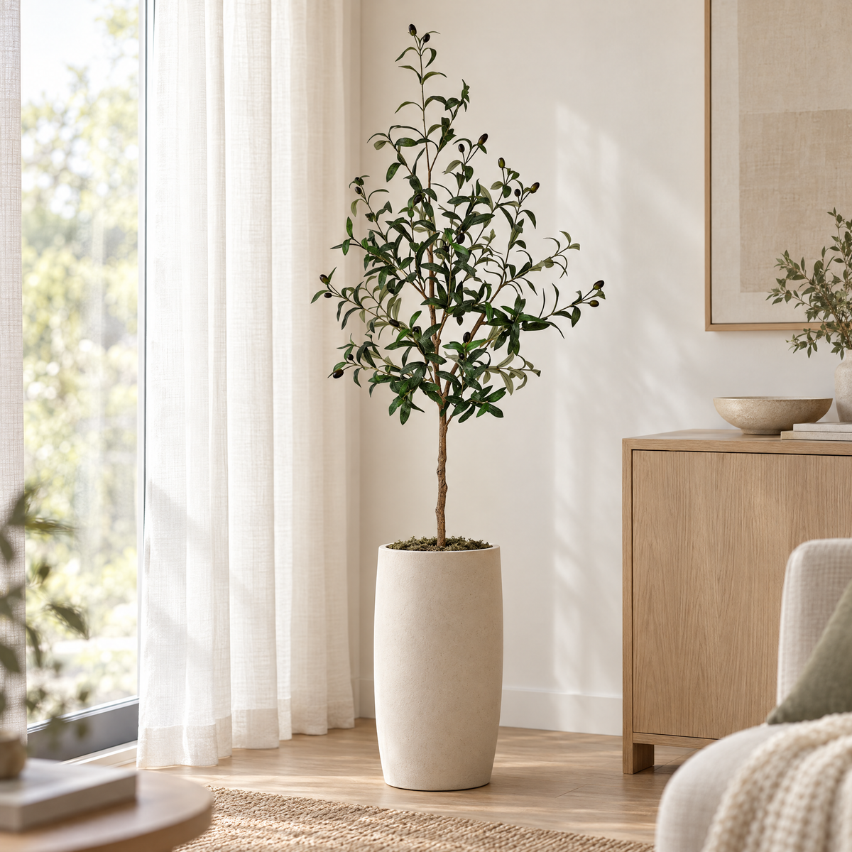 Olive Tree Olívia – Faux olive tree, 120 to 150 cm