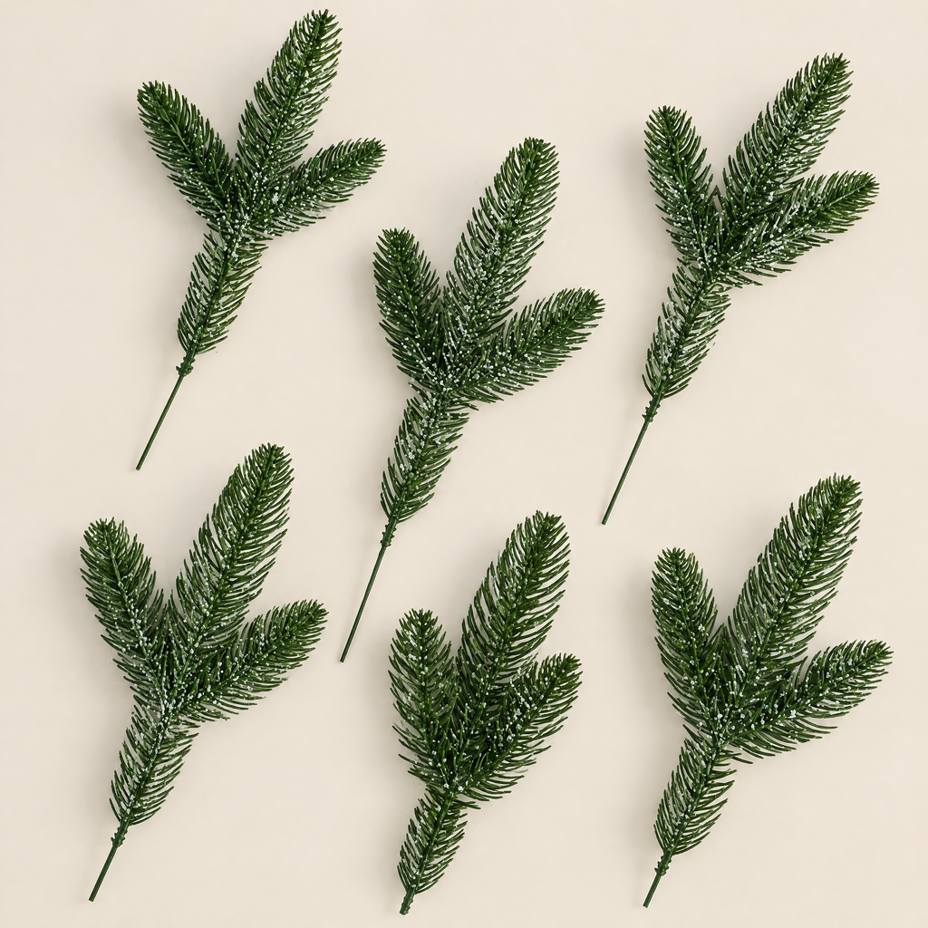 Frosted Spruce Picks Félix – green spruce picks