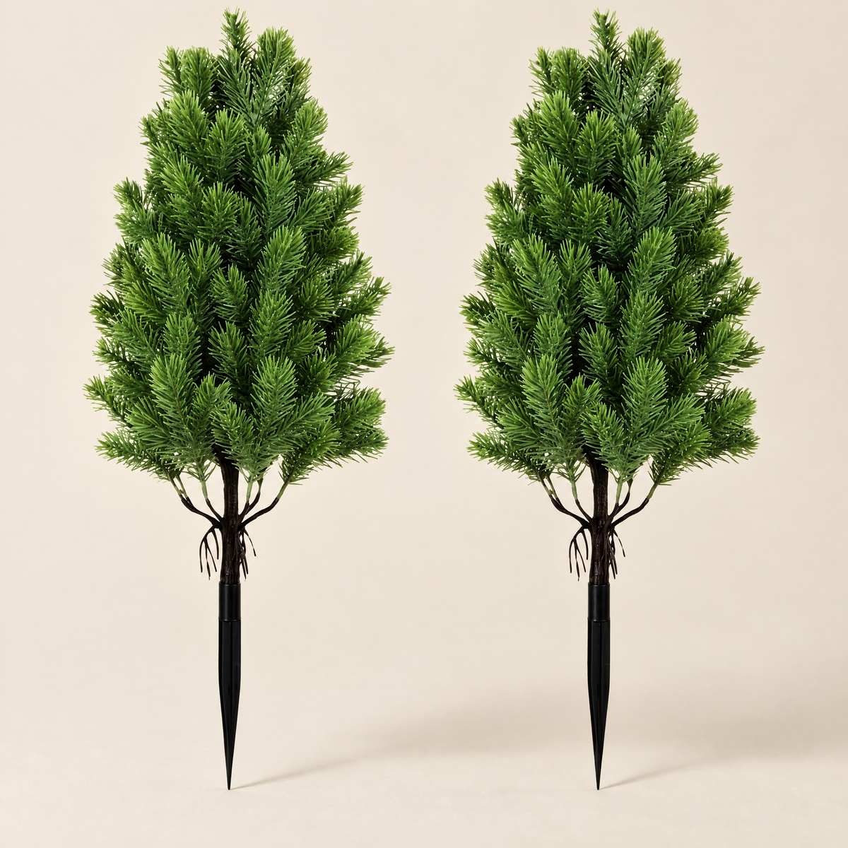 Pine Tree Stakes Hubert – set of 2 mini pine tree stakes