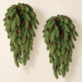 Hanging Pine Vines Lívia – set of 2 green hanging pine vines