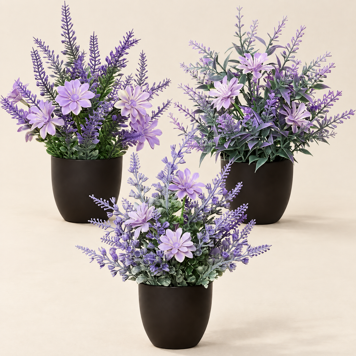 Lavender Flóra – studio shot on a soft oat backdrop