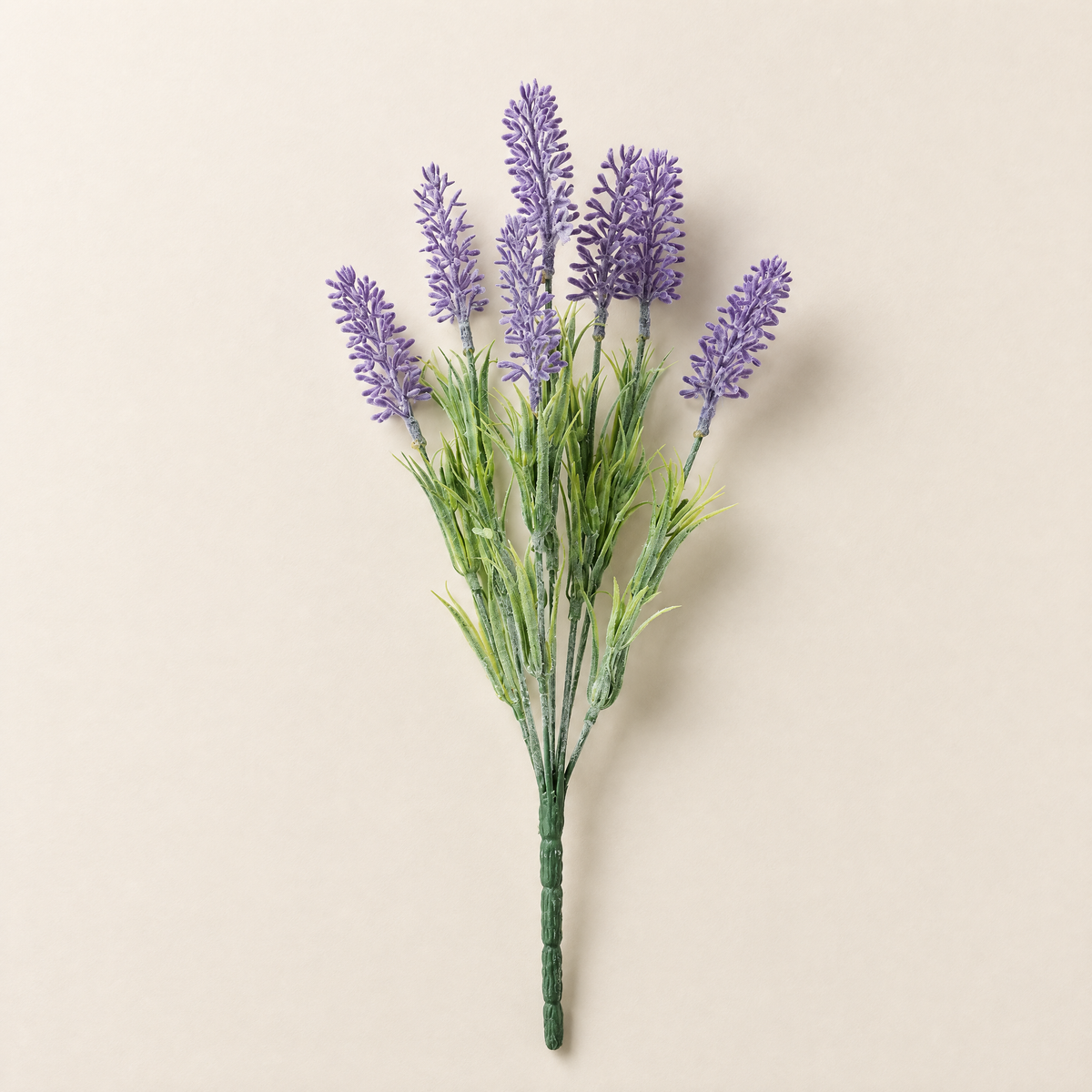 Artificial Lavender Milena – studio shot on a soft oat backdrop