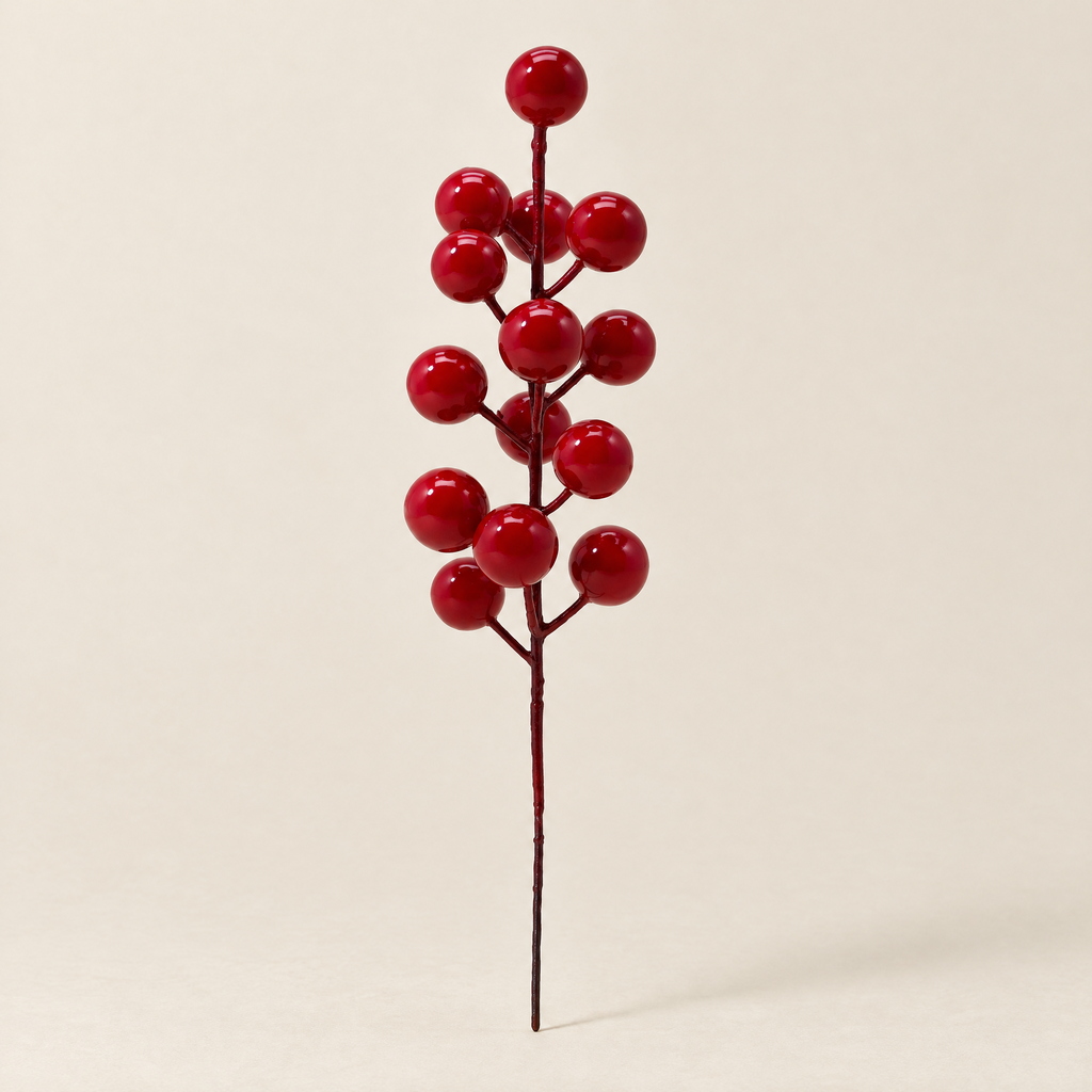 Berry Stems Ernest – studio shot on a soft oat backdrop