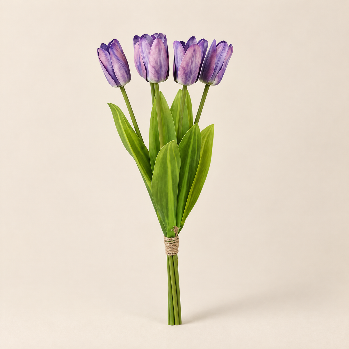 Real Touch Tulips Judita – Lilac studio view