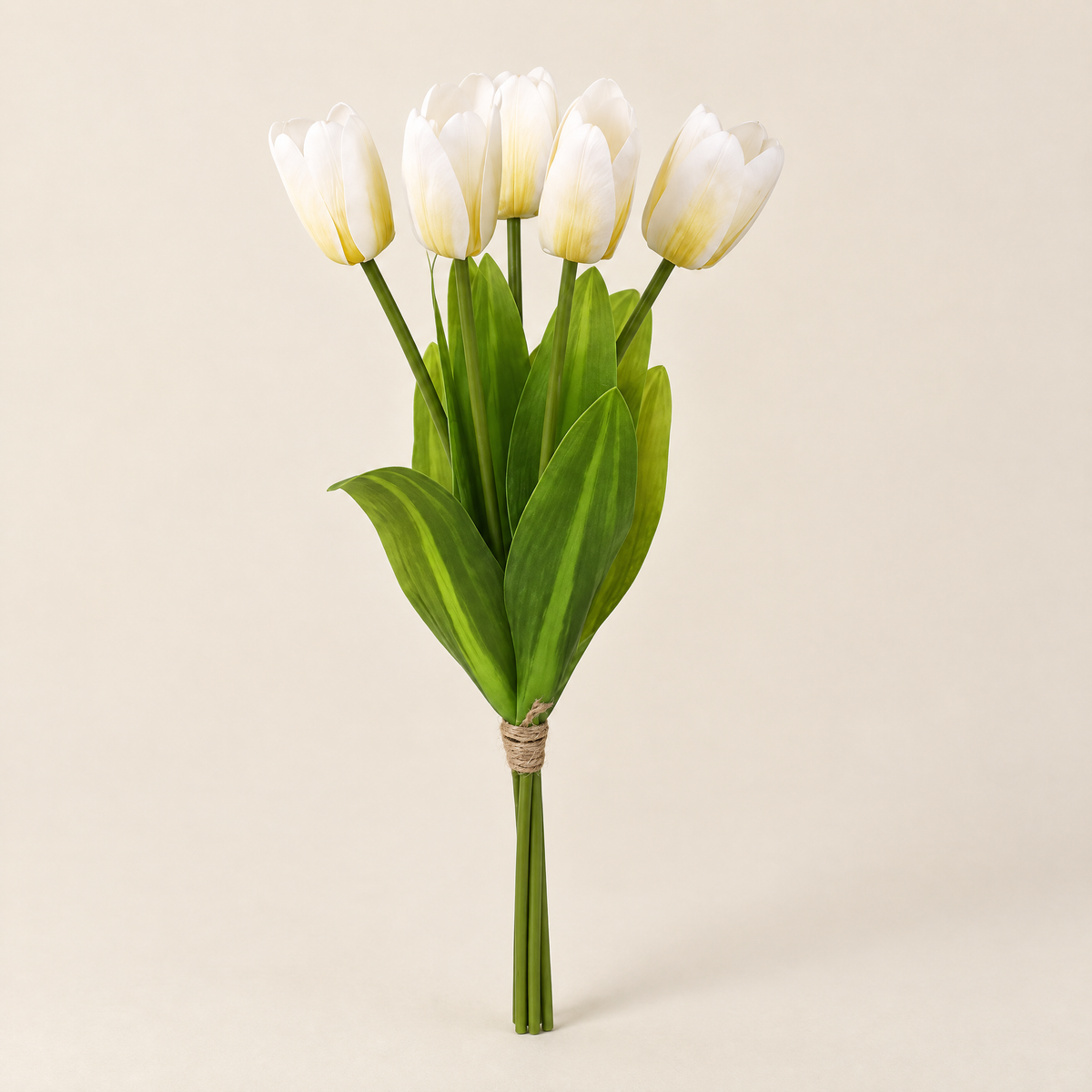 Real Touch Tulips Judita – White studio view