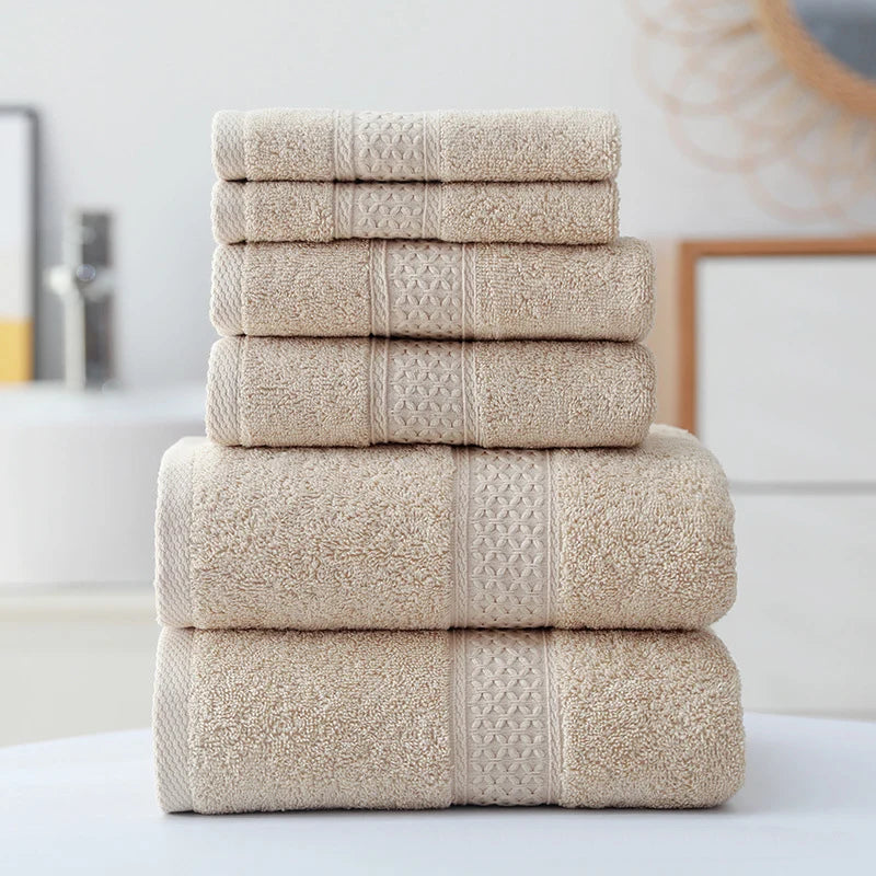 Towel Set Linda in a calm bathroom