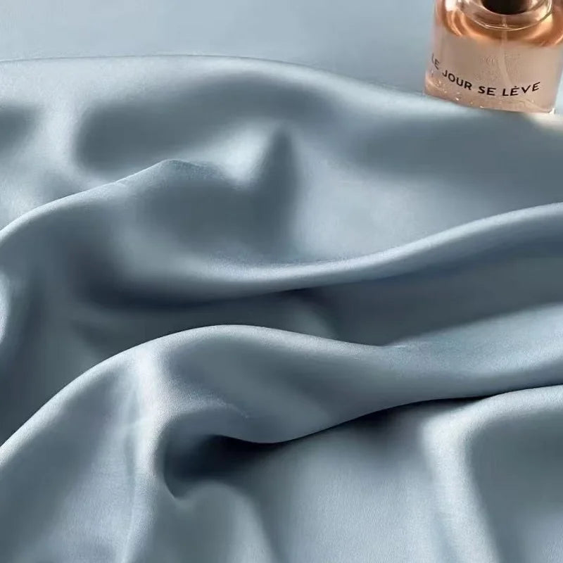 Duvet Cover Terézia in dusty blue lyocell