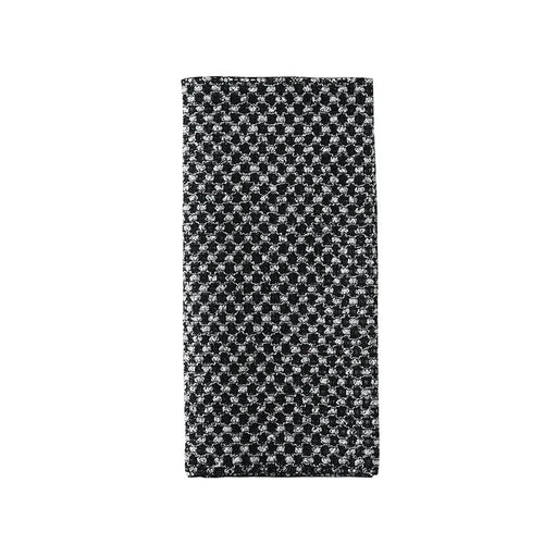 Back Scrub Towel Jozef Black B pattern