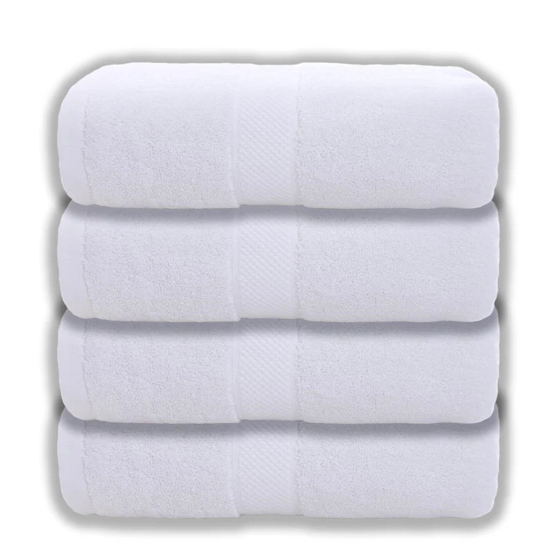 Hand Towel Set Miroslava, 4 white towels