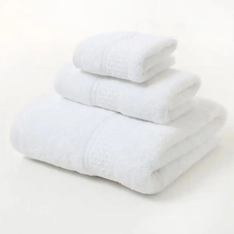 Towel Set Linda in White