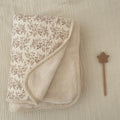 Throw Blanket Jana – Fleece-Backed Cotton Muslin